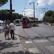 アヤソフィヤ広場前