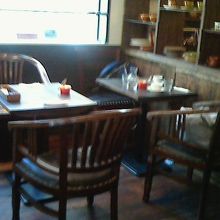 アンティークな店内