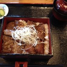 近江牛　牛丼　最高に美味しかった