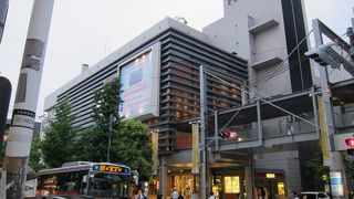 駅前のショッピングセンター