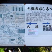 七滝みちしるべ　 