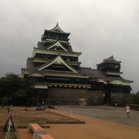 閉園ギリギリで行った熊本城。その日のラストの客になりました。