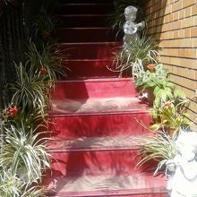 天使のいる階段です。