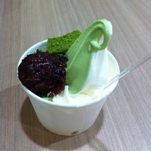 抹茶のソフトクリーム