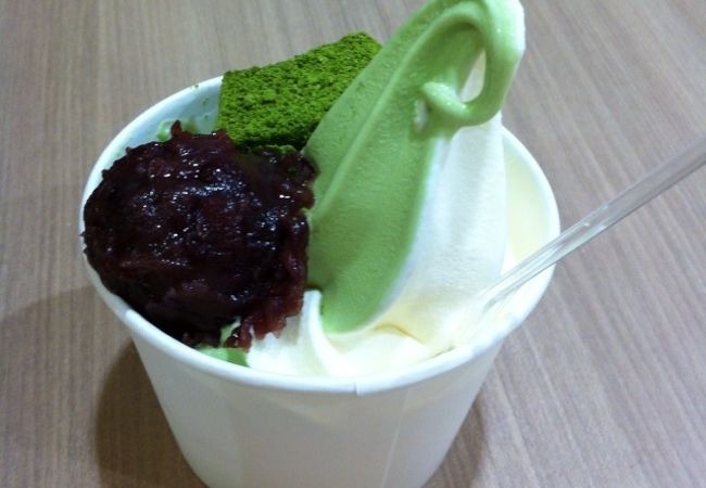 抹茶のソフトクリーム