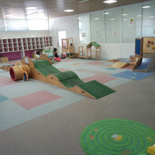 ２階の一角におもちゃルームがあります。