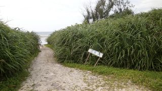 鳩間島にある静かな浜　～　立原浜(タチバルハマ)　～