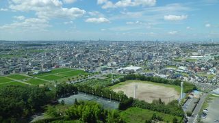 スカイワード（展望台）からの展望がおすすめ