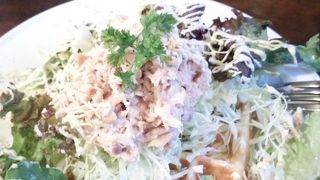 ワッフルが名物のカフェ