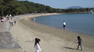 潮干狩りもできます