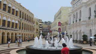 マカオ世界遺産観光の中心地