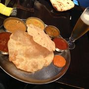 本格的な南インド料理