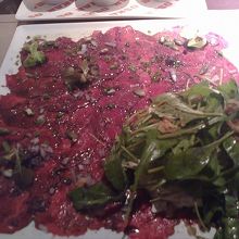 ビーフカルパッチョ　