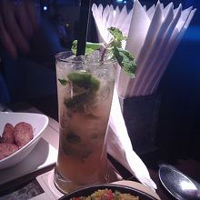 モヒートはフレッシュで美味しい