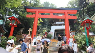 登るまでは大変だ