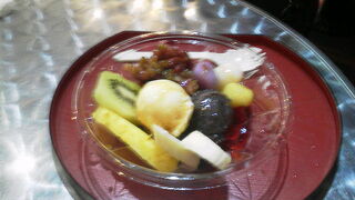 ショッピングの途中に寄りました！