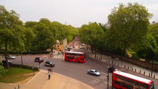 ロンドンの凱旋門　良い眺めが楽しめます