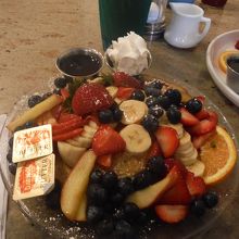 全部乗せパンケーキ