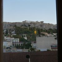 客室の窓からこの眺望