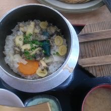 あわび釜めし