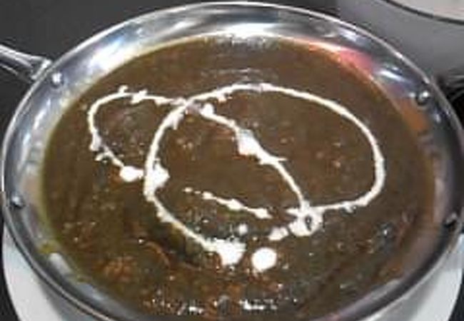 本格的なインドカレーです（ちょっと重め）