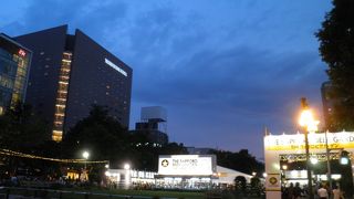 さっぽろ夏まつりのビアガーデンが楽しい♪