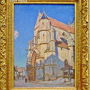 シスレー　「モレの教会」 1894　　＠プチ・パレ（パリ）