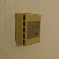 古さを感じるエアコンの温度調節ダイヤル