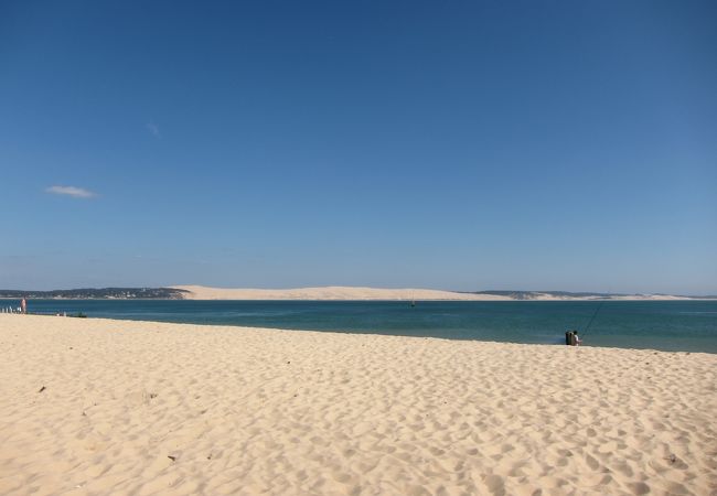 La plage d'Arcachon 