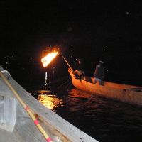 長良川の鵜飼いを十分堪能しました