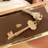 鍵のキーホルダーが可愛い