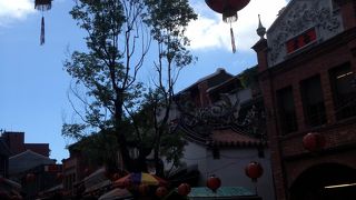 豆腐が有名な哀愁漂う通りです