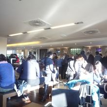 観光客がほとんど