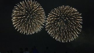 栃木県の花火大会だと1番キレイだと思う。