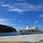 母島の玄関