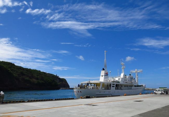 母島の玄関