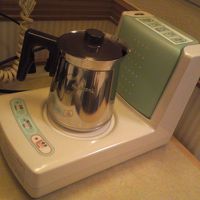 加湿器のついた電気ポット