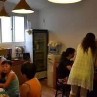 朝食会場の部屋