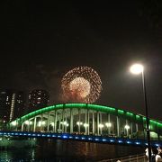 隅田川に架かるライトアップも綺麗な橋!!