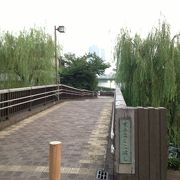 隅田川の景色が綺麗な公園です!!