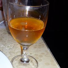 クーポンサービスのシードル（半分飲みました）