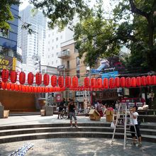 お祭りだったのかな？