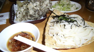 これが噂の水沢うどん！