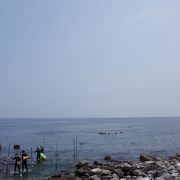 とても綺麗な海でした