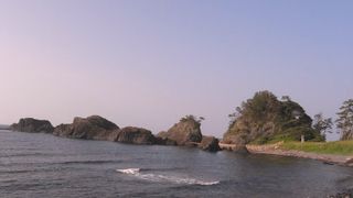 大変綺麗な海岸が続きます