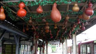 駅舎が古くて素敵