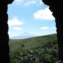 レンジャーハウスから利尻富士