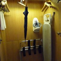 クロゼットには傘までありました
