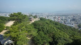 ロープウェイにて