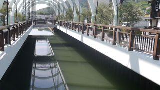 あっという間にわたり終わります